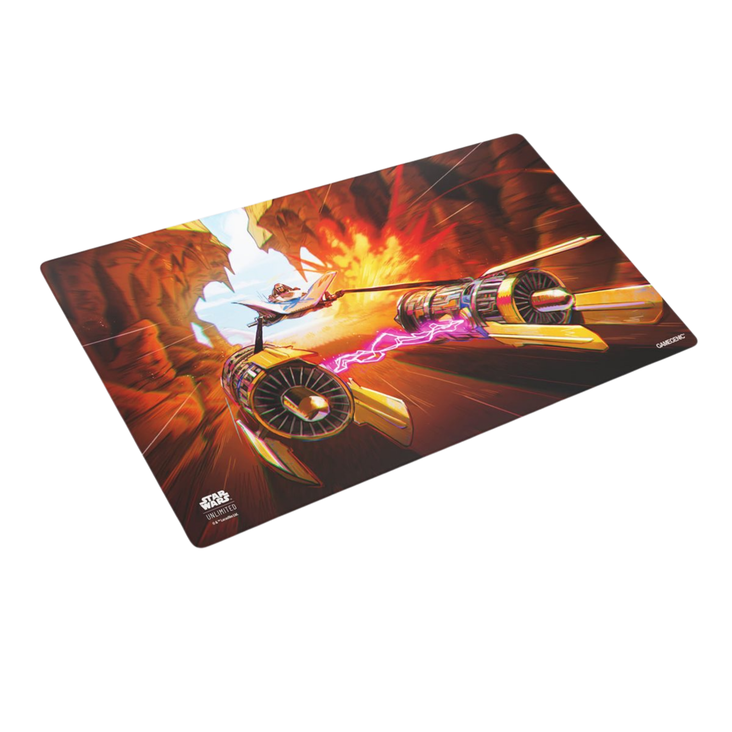 Gamegenic Playmat: Star Wars: Unlimited - A Lawless Time: Anakin's Podracer